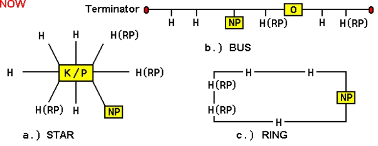  Basic server network topologies 