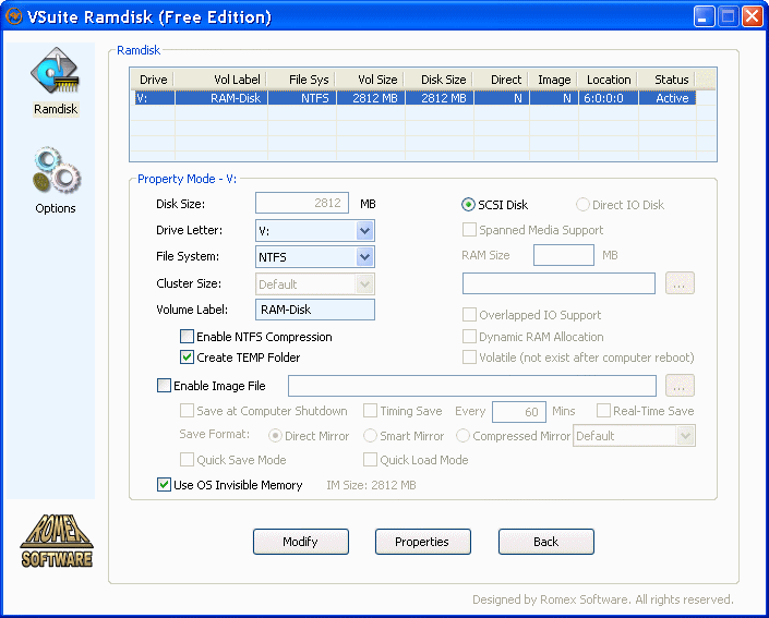  Defined RAM-Disk 