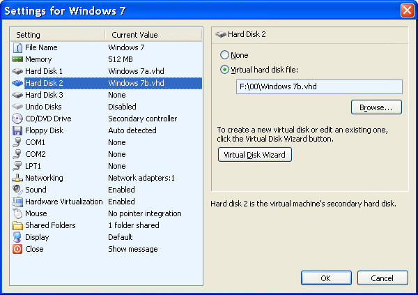  Adding a second disk to VPC 