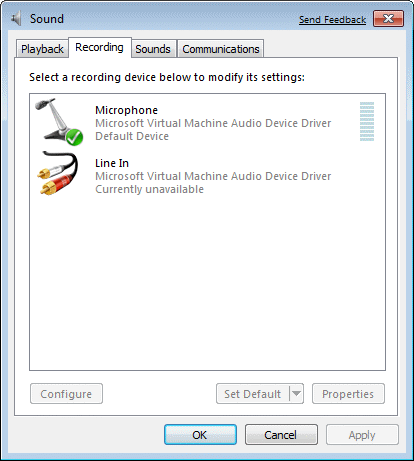  Selecting recording device 