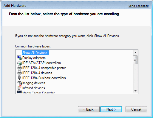  Overview of available hardware 