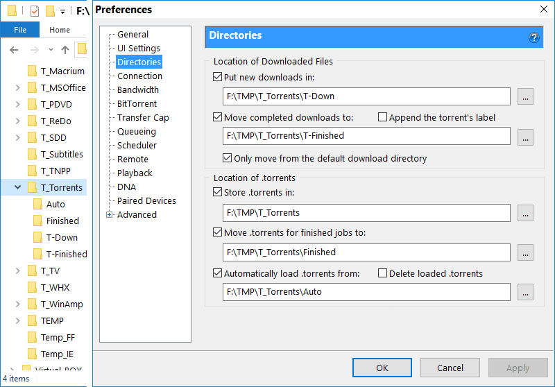  Temporary files of Software 