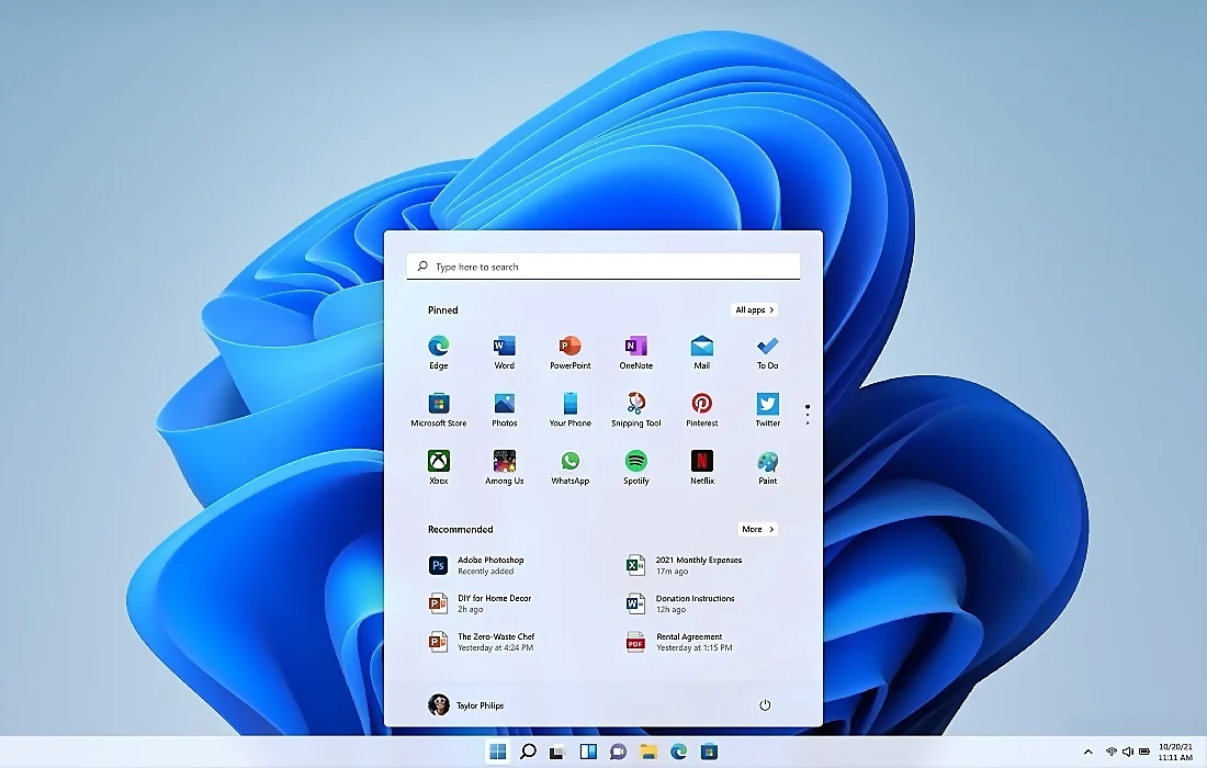  Windows 11 desktop 