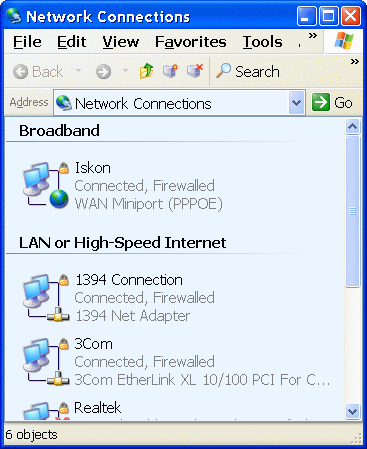  Internet and LAN connectivity 