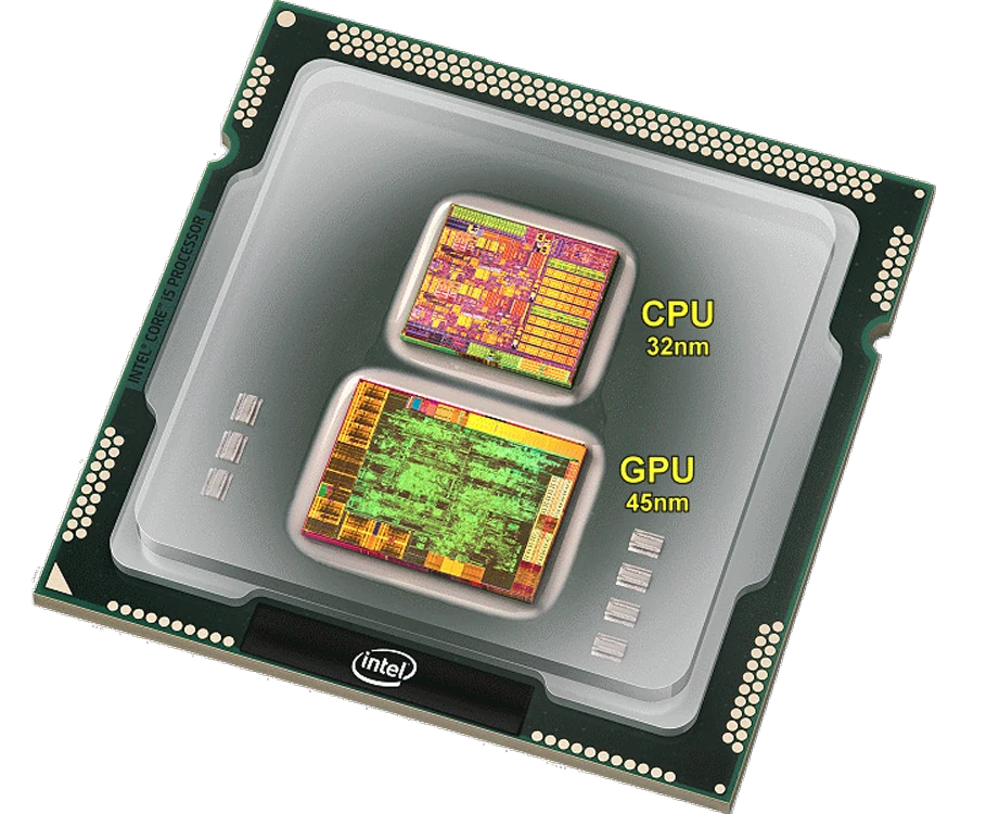  CPU-GPU in a common casing 