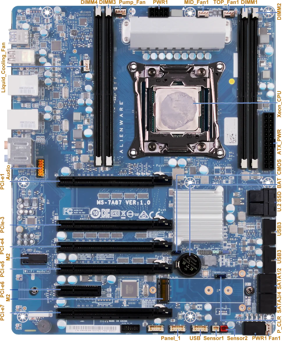  Alienware motherboard 